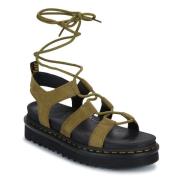 Sandalen Dr. Martens Nartilla Muted Olive Tumbled Nubuck