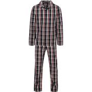 Pyjama's / nachthemden Tommy Hilfiger Pyjama Set Ruit Donkerblauw