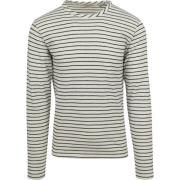Sweater Dstrezzed Pullover Dylan Streep Wit