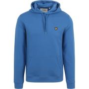 Sweater Lyle And Scott Hoodie Mid Blauw