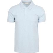 T-shirt Profuomo Piqué Poloshirt Lichtblauw