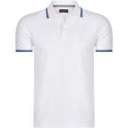 Polo Shirt Korte Mouw Cappuccino Italia Polo Applique Pique