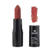 Lipstick Avril Biologische Gecertificeerde Lippenstift - Jaspe Rouge