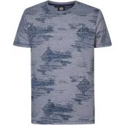 T-shirt Petrol Industries T-Shirt Bask Blauw