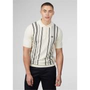 T-shirt Ben Sherman Crickle cotton stripe polo