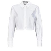 Overhemd Karl Lagerfeld crop poplin shirt
