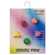 Schoenaccessoires Crocs JIBBITZ Sparkle Glitter Fruits 5 Pack