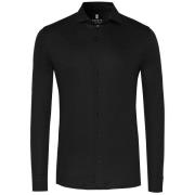 Overhemd Lange Mouw Desoto Essential Overhemd Hai Jersey Zwart