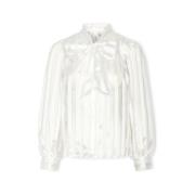 Blouse Y.a.s YAS Jose Shirt L/S - Star White