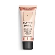 Foundations en Concealers Makeup Revolution Matte Foundation Basis - F...