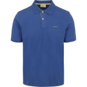 T-shirt Gant Contrast Piqué Poloshirt Blauw