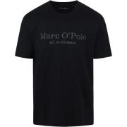 T-shirt Marc O'Polo T-Shirt Logo Donkerblauw