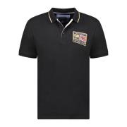 Polo Shirt Korte Mouw Geographical Norway SY1308HGN-Black