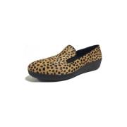 Ballerina's FitFlop F-POP TM SKATE Leopard