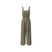 Jumpsui Only Caro Linen Jumpsuit S/S - Deep Lichen