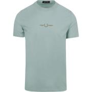 T-shirt Fred Perry T-Shirt M4580 Lichtblauw