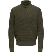 Vest Only &amp; Sons ONSKAY REG ROLL NECK KNIT 22023177