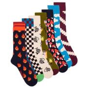 High socks Happy socks WILD WEEK SOCKS X7