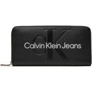 Portemonnee Calvin Klein Jeans SCULPTED ZIP AROUND MONO K60K607634