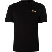 T-shirt Korte Mouw Emporio Armani EA7 Chest Logo T-shirt