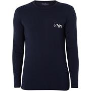 Pyjama's / nachthemden Emporio Armani Lounge T-Shirt Met Lange Mouwen ...