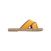 Sandalen Paez Sandálias Crossed W - Linen Saffron