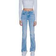 Straight Jeans Guess PAULETTE FLARE SPLIT W4YA0Z D5DD6