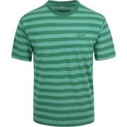 T-shirt Levis T-Shirt Groen Streep