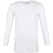 T-shirt Garage Basic Longsleeve T-Shirt Stretch Wit