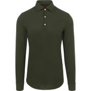 Sweater Suitable Camicia Poloshirt Donkergroen