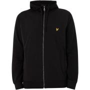 Sweater Lyle &amp; Scott Hybride hoodie met rits