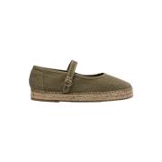 Ballerina's Paez Mary Jane W - Essential Khaki