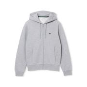 Mantel Lacoste Hooded Jacket - Gris Chiné