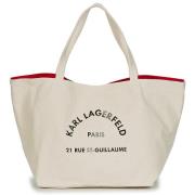 Boodschappentas Karl Lagerfeld RUE ST GUILLAUE CANVAS TOTE