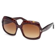 Zonnebril Tom Ford Occhiali da Sole Ren FT1155/S 52F