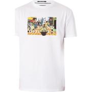 T-shirt Korte Mouw Weekend Offender Stratford Avenue Grafisch T-Shirt