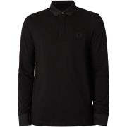 Polo Shirt Lange Mouw EAX Poloshirt Met Lange Mouwen En Logo