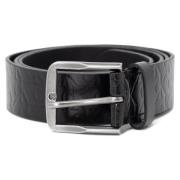 Riem Calvin Klein Jeans CLASSIC FLAT LTHR BELT 35MM AOP K50K511518