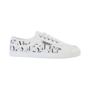 Sneakers Kawasaki Graffiti Canvas Shoe K202416 1002 White