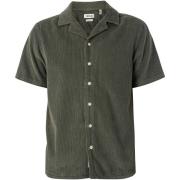 Overhemd Korte Mouw Solid Hersenen shirt met korte mouwen