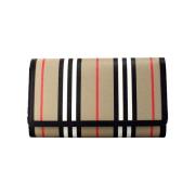 Handtas Burberry Hannah Icon Stripe Archive zwarte portemonnee crossbo...