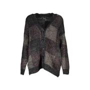 Sweater Desigual Womens Oversized Knitwear Vest Zwart