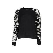 Sweater Desigual Dames Floral Knitwear Zwarte Trui