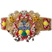 Riem D&amp;G Floral Crystal Wide Waist Carretto Riem