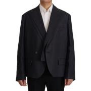 Blazer D&amp;G Double Breasted Linnen Blazer Jasje