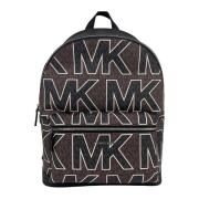 Rugzak MICHAEL Michael Kors Jet Set Grote Rugzak Bruin Signature Monog...