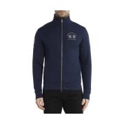 Sweater La Martina Heren Trainingsjack met Full Zip Navy