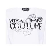 Polo Shirt Lange Mouw Versace Jeans Couture 76HAHG01-CJ00G