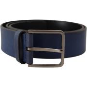 Riem D&amp;G Heren Leren Riem - Blauw