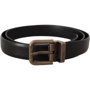 Riem D&amp;G klassieke leren riem voor heren